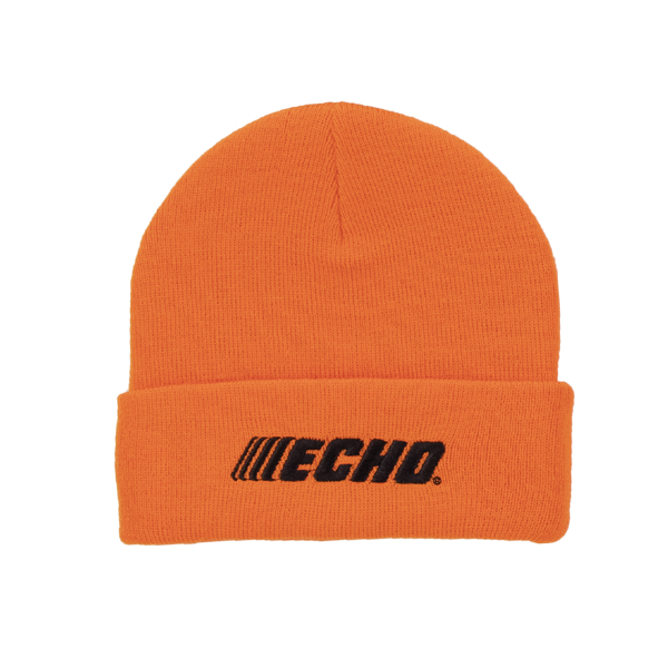 Echo Blaze Orange Knit Hat w/Fold